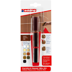 edding 4-8901-1-4604  8901 Möbel-Reparatur-Wachs-Set...