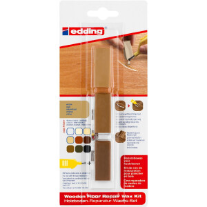 edding 4-8902-1-4603  8902 Holzboden-Reparatur-Wachs-Set...