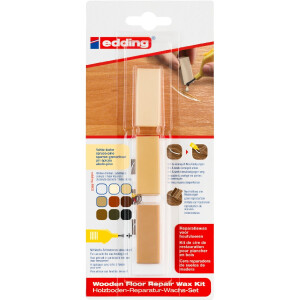 edding 4-8902-1-4609  8902 Holzboden-Reparatur-Wachs-Set...