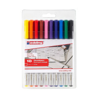 edding 4-89-10  89 Office Fineliner EF 10er-Set sortiert
