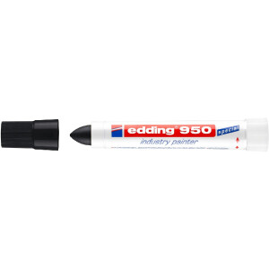 edding 4-950001  950 Industrie Pastenmarker schwarz