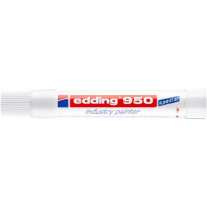 edding 4-950049  950 Industrie Pastenmarker weiß
