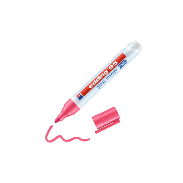 edding 4-95009  95 Glasmarker pink