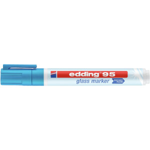 edding 4-95010  95 Glasmarker hellblau