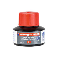 edding 4-BTK25002  BTK 25 Nachfülltinte Whiteboardmarker rot