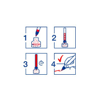 edding 4-BTK25004  BTK 25 Nachfülltinte Whiteboardmarker grün