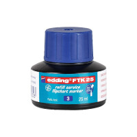 edding 4-FTK25003  FTK 25 Nachfülltinte Flipchartmarker blau