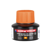 edding 4-HTK25006  HTK 25 Nachfülltinte Textmarker orange
