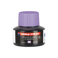 edding 4-HTK25134  HTK 25 Nachfüllinte Textmarker pastellviolett