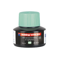 edding 4-HTK25137  HTK 25 Nachfüllinte Textmarker pastellgrün
