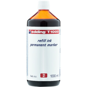edding 4-T1000002  T 1000 Nachfülltinte...