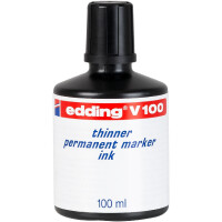 edding 4-V100100  V 100 Verdünner Permanentmarker transparent