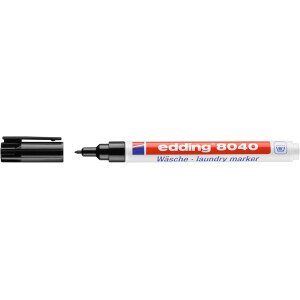 edding 8040 Wäschemarker schwarz 4-8040001