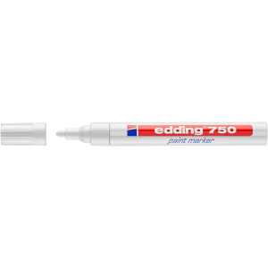 edding 750 Lackmarker weiß 4-750049
