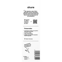 share Tintenroller schwarz-rot-blau 3er-Blister 4-0010-3