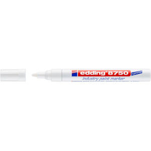 edding 8750 Industrie Lackmarker weiß 4-8750049