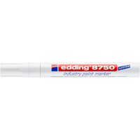 edding 8750 Industrie Lackmarker weiß 4-8750049