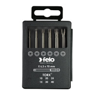 Felo Bit-Box Profi E 6,3 x 73 mm 6-tlg. TORX® 00003691716