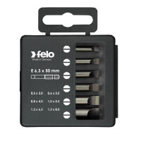 Felo Bit-Box Profi E 6,3 x 50 mm 6-tlg. SL 00003091516