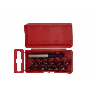 Felo Bit-Box Profi C 6,3 x 25 mm 13-tlg. PZ/PH/BH 00002291016