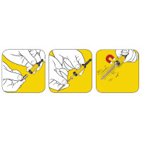 Felo Bithalter E 6,3 Star 1/4" 70 mm x 70 00003816594