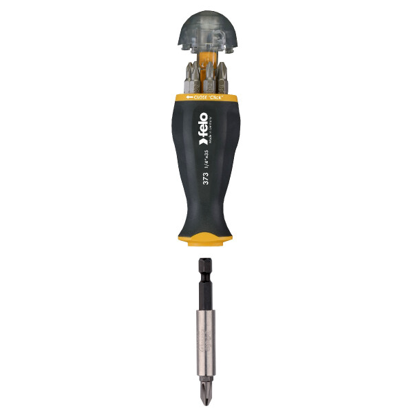 Felo Schraubendreher Magazingriff mit Bithalter 8-tlg. SL/PZ/PH/TORX®/BH x 33 00037320805