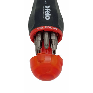 Felo Schraubendreher Magazingriff mit Bithalter 8-tlg. SL/PZ/PH/TORX®/BH x 33 00037320805