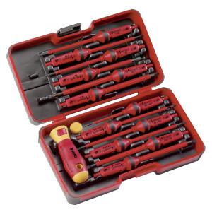 Felo XL-Strongbox E-smart VDE 14-tlg. SL/PH/PZ/TORX®...