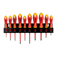 Felo Schraubendreher ERGONIC VDE Satz XL Rack 10-tlg. SL/PH/PZ/TORX® 00041491093