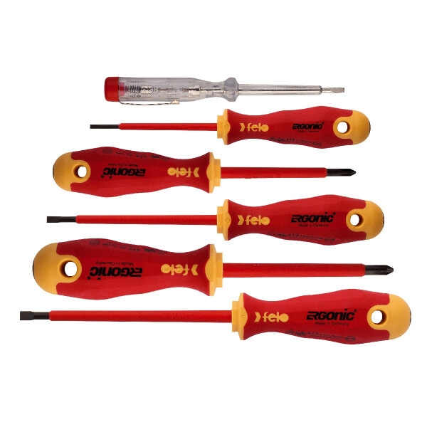 Felo Schraubendreher ERGONIC VDE Satz 6-tlg. SL/PH 00041396398