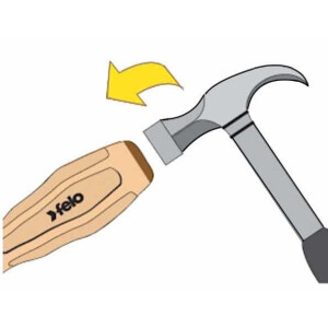 Felo Schraubendreher Holzgriff Phillips PH 3 x 150 00033730590