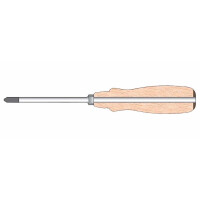 Felo Schraubendreher Holzgriff Schlitz SL 3,5 x 0,6 x 75 00033503590