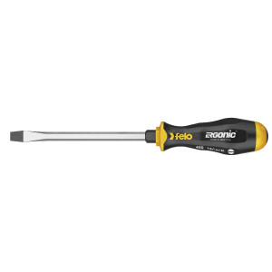 Felo Schraubendreher ERGONIC Schlagkappe Schlitz SL 5,5 x...