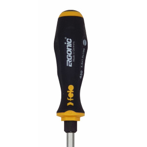 Felo Schraubendreher ERGONIC Schlagkappe Schlitz SL 5,5 x 1,0 x 100 00045005540