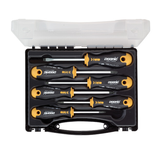 Felo Schraubendreher ERGONIC Satz 6-tlg. SL/PZ/PH 00040010636