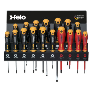 Felo Schraubendreher ERGONIC XXL Rack 17-tlg....