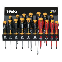 Felo Schraubendreher ERGONIC XXL Rack 17-tlg. SL/PZ/PH/TORX® 00040091743