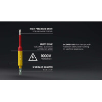 Felo VDE Safety Bit E 6,3 1000V Schlitz SL 4,0 x 0,8 x 125 00003041590