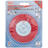 Nylonbürste | 100 mm | 6 mm Schaft