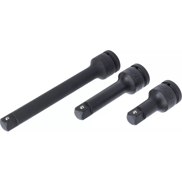 Kraft-Verlängerungs-Satz | Außen-/Innenvierkant 20 mm (3/4") | 3-tlg.