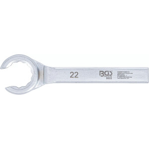 Spezial-Ringschlüssel für Lambdasonden, offen | SW 22 mm