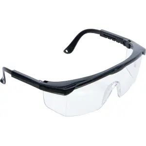 Schutzbrille mit verstellbarem Bügel | transparent