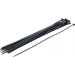 Kabelbinder-Sortiment | schwarz | 7,6 x 500 mm | 20-tlg.