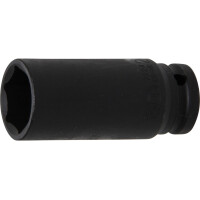 Kraft-Steckschlüssel-Einsatz Sechskant, tief | Antrieb Innenvierkant 12,5 mm (1/2") | SW 24 mm