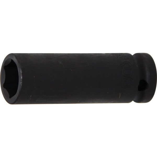 Kraft-Steckschlüssel-Einsatz Sechskant, tief | Antrieb Innenvierkant 12,5 mm (1/2") | SW 17 mm