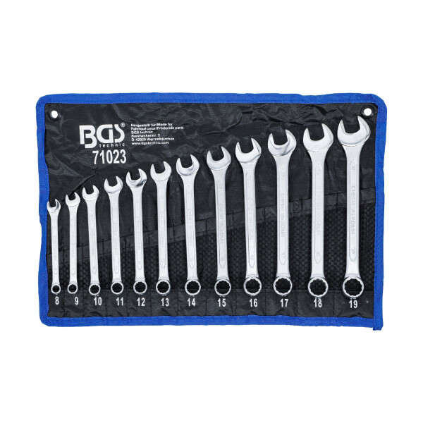 Maul-Ringschlüssel-Satz | SW 8 - 19 mm | 12-tlg.
