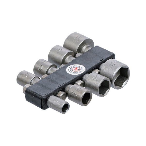 Steckschlüssel-Bit-Satz | Antrieb Außensechskant 6,3 mm (1/4") | SW 5 - 13 mm | 8-tlg.