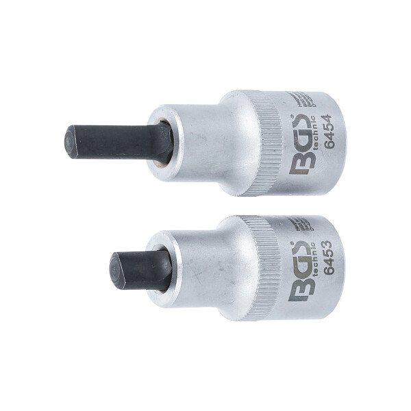 Spreiz-Einsatz-Satz für Federbeinklemmung | Antrieb Innenvierkant 12,5 mm (1/2") | 5 x 7 mm + 5,5 x 8,2 mm | 2-tlg.