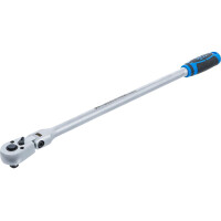 Gelenkknarre | arretierbar | extra lang | Abtrieb Außenvierkant 10 mm (3/8") | 457 mm