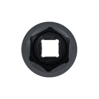 Kraft-Steckschlüssel-Einsatz Sechskant | Antrieb Innenvierkant 25 mm (1") | SW 55 mm